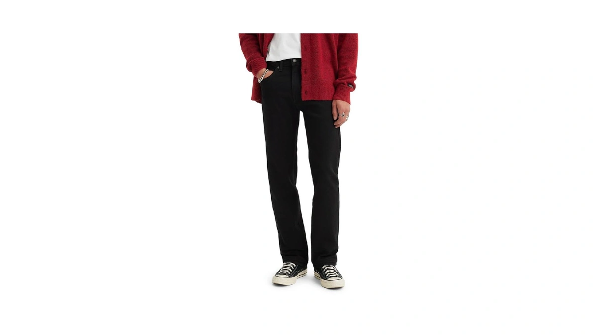 Levi's Men's 506 Comfort Straight Jeans, Black, 32w X 34l
