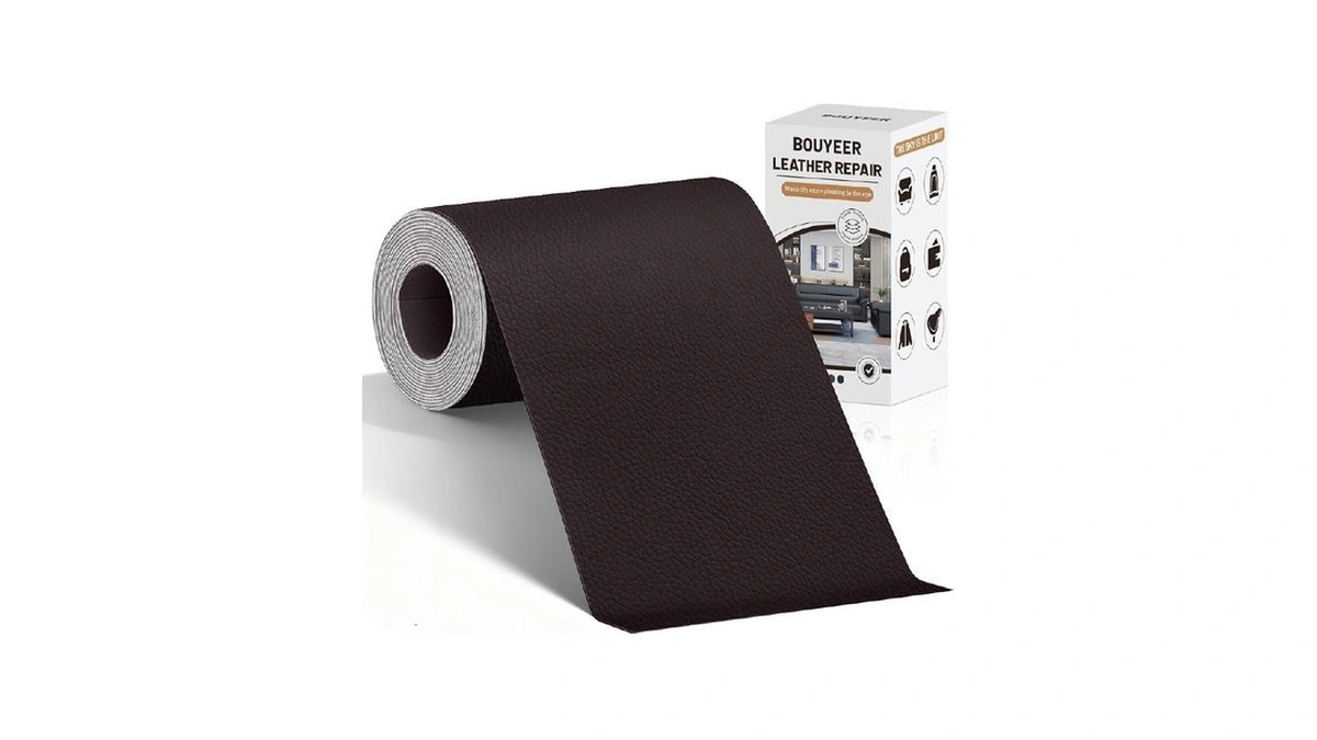 Bouyeer Leather Repair Patch Tape Kit,self Adhesive Leather Repair For