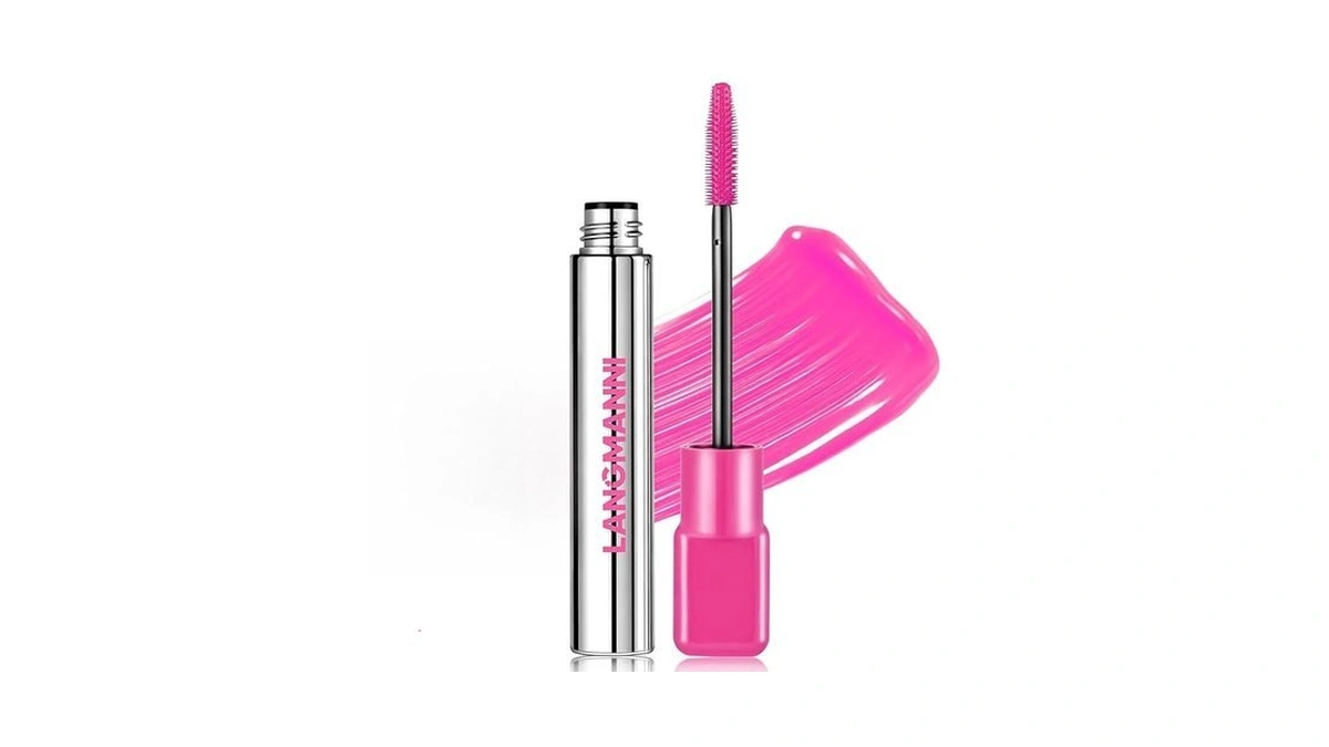 Langmanni Colorful Mascara,waterproof Long Lasting Volumizing Lengthening Mascara,smudge-proof Buildable Mascara