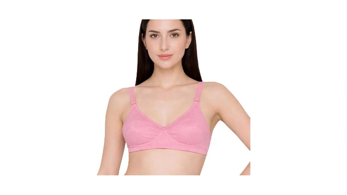 Womenβs Non Padded Bra, Wirefree Everyday Comfort Bra, Soft Fabric,