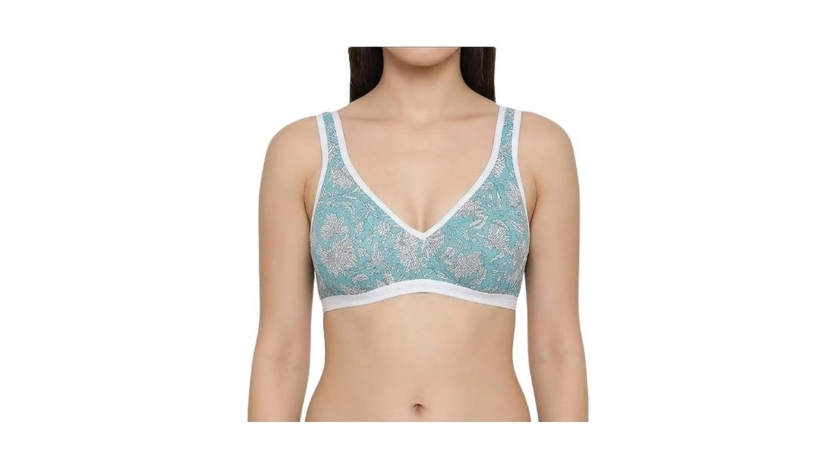 Women’s Bra Soft Non Padded Wirefree Everyday Comfort Bra Adjustable
