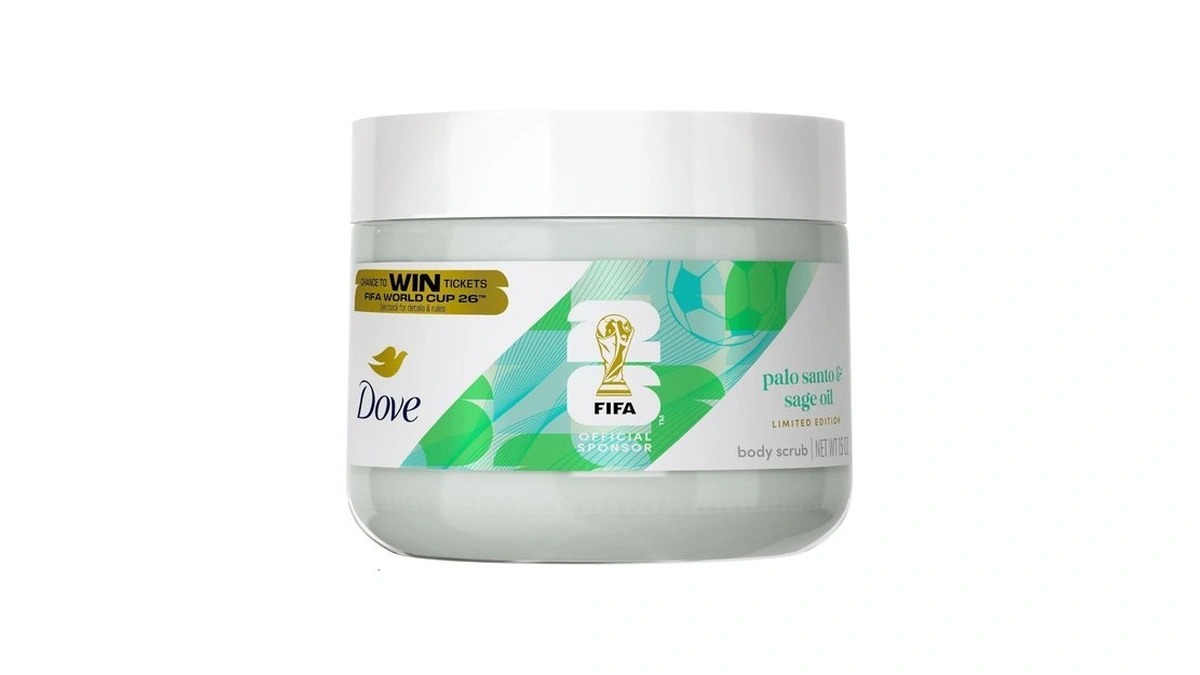 Dove Fifa World Cup 2026 Limited Edition Moisturizing Body Scrub