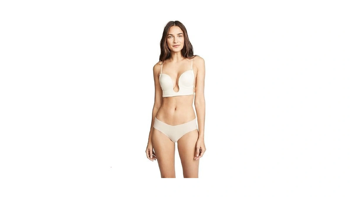 Maidenform Womens Sexy Plunge Bra, Nude Size, 4 Us