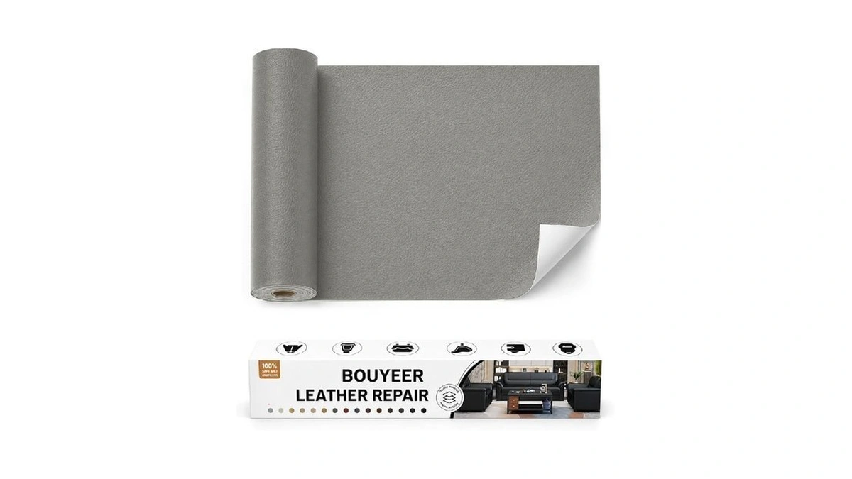 Bouyeer Leather Repair Patch Tape Kit,self Adhesive Leather Repair For