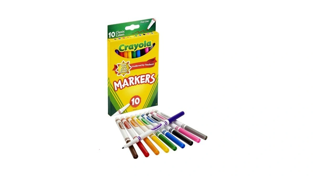 Crayola Markers Fine Line 10 Count