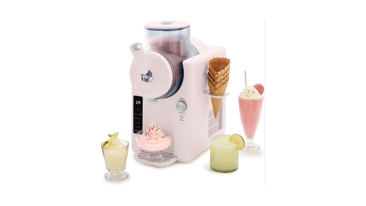 Greenpan Frost Ice Cream Maker & Slushie Machine, Soft Serve,