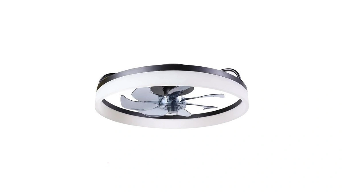 Ceiling Fans With Lights And Remote, 20" Modern Low Profile