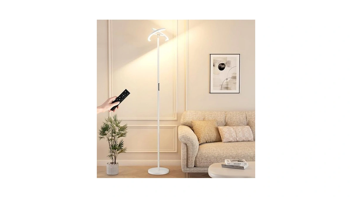 Preeotti Floor Lamps For Living Room, 40w/2400lm Led Floor Lamp