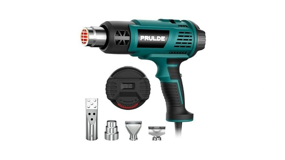 Heat Gun - Prulde Dual Protection Fuses 1500w Heavy Duty