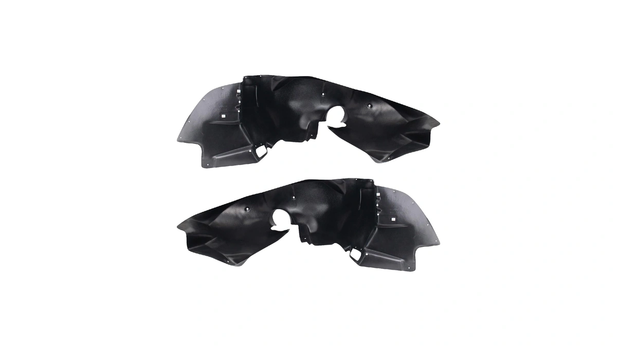 Trq Inner Fender Liner Set Compatible With 2012-2015 Chevrolet Camaro