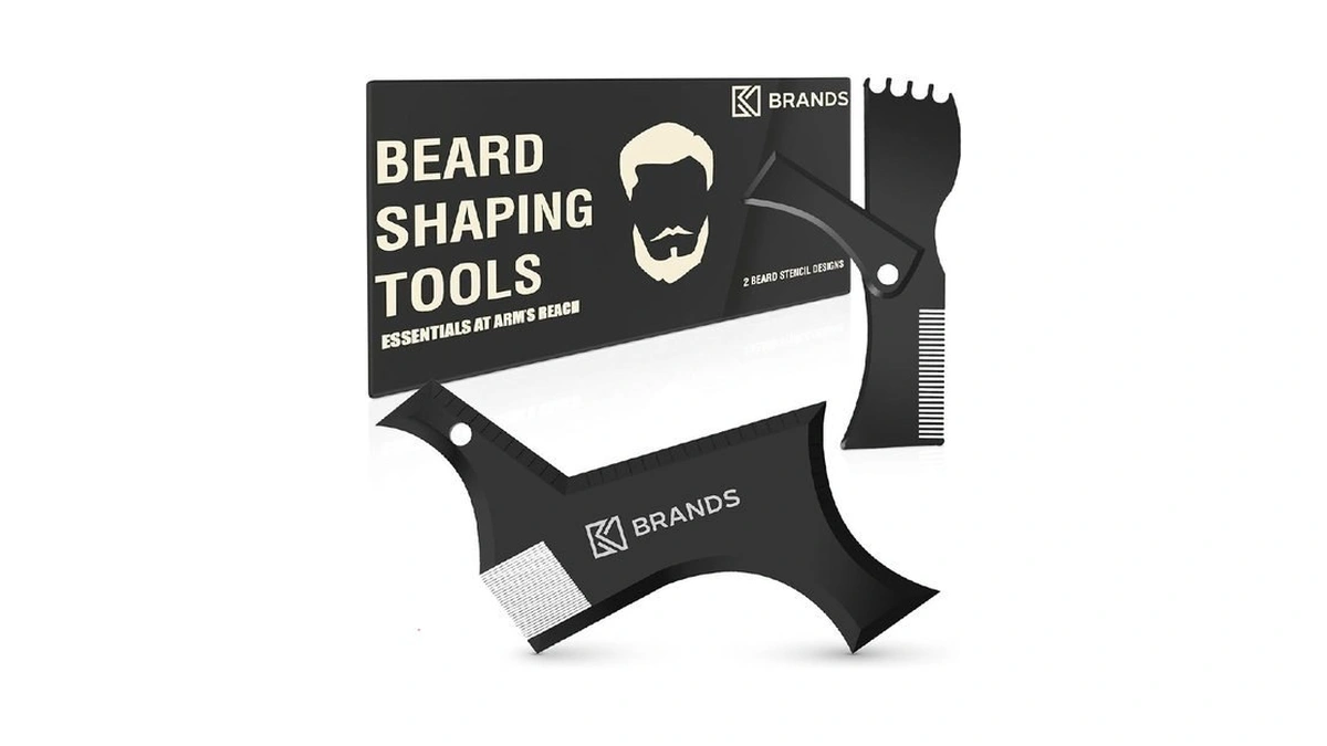 Alfaly Beard Shaper Kit - Premium Lineup And Guide Tool