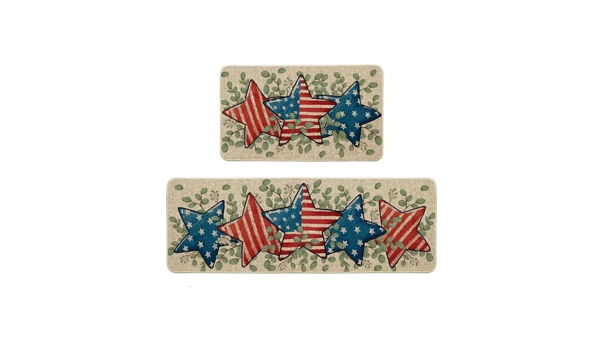 Artoid Mode American Flag Stars Eucalyptus Patriotic 4th Of July