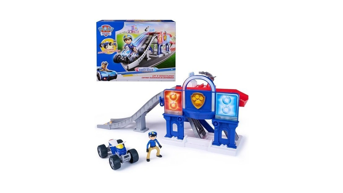 Paw Patrol Search & Rescue Lift 'n' Repair Playset With