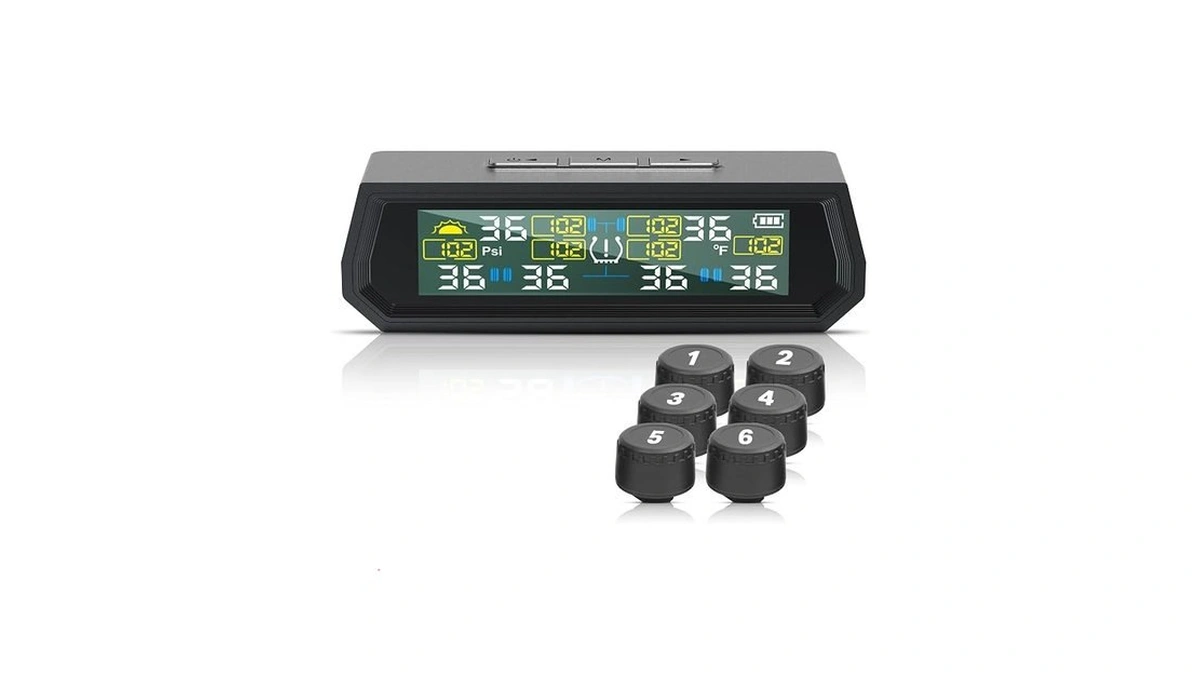 Hertzeagle Rv Tire Pressure Monitoring System (tpms) - 6 Sensors