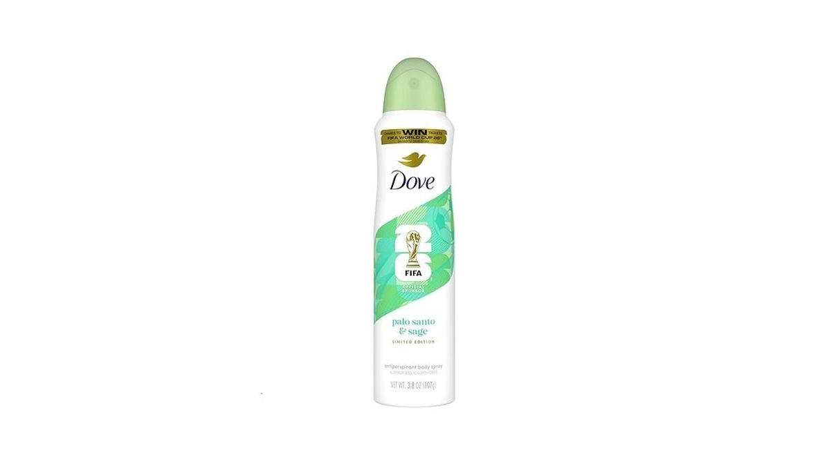 Dove Advanced Care Dry Spray Antiperspirant, Palo Santo & Sage,