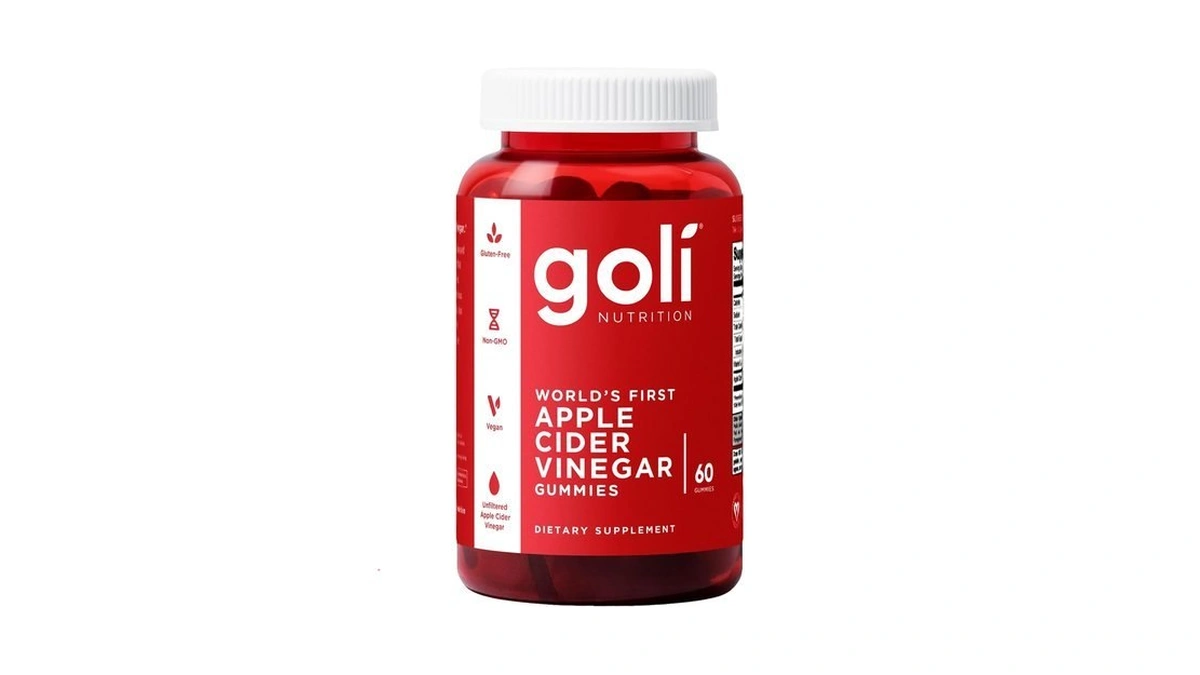 Goli Apple Cider Vinegar Gummies - Worlds First Acv Gummy