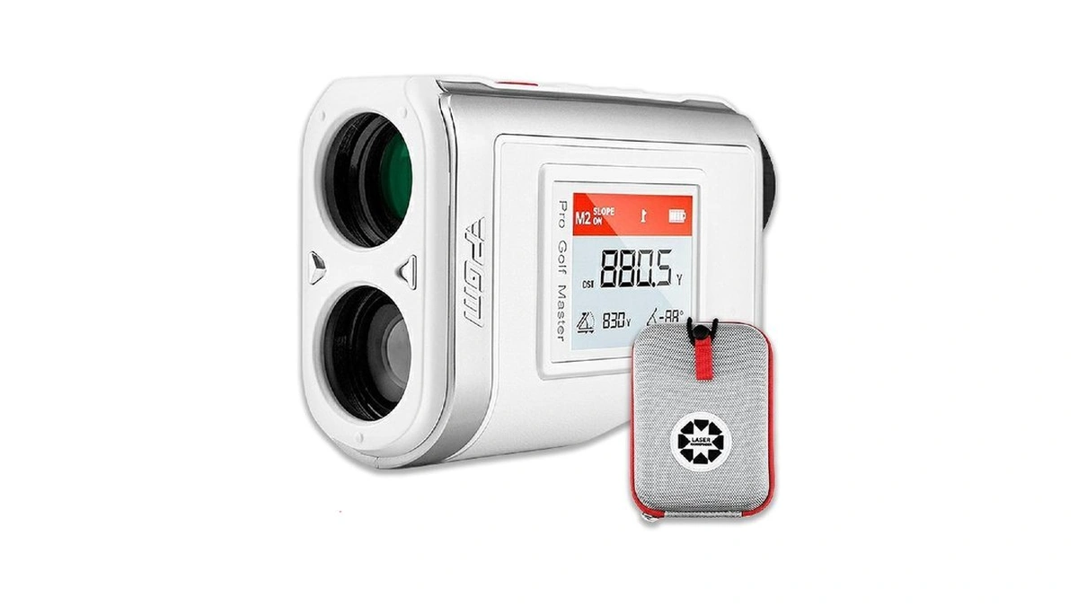 Pgm Golf Rangefinder With Slope, Red/green Oled Display & 7x