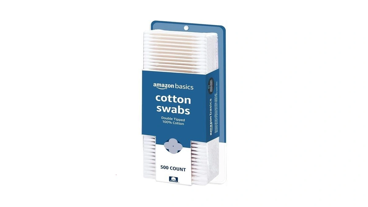 Amazon Basics Double-tipped Cotton Swabs For Personal Hygiene And Baby