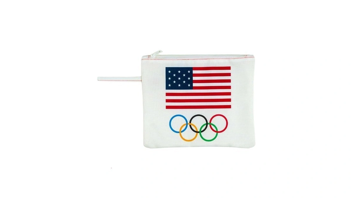 Team Usa Winter Olympics Beach/pool Waterproof Swimsuit, Makeup, Toiletries Pouch