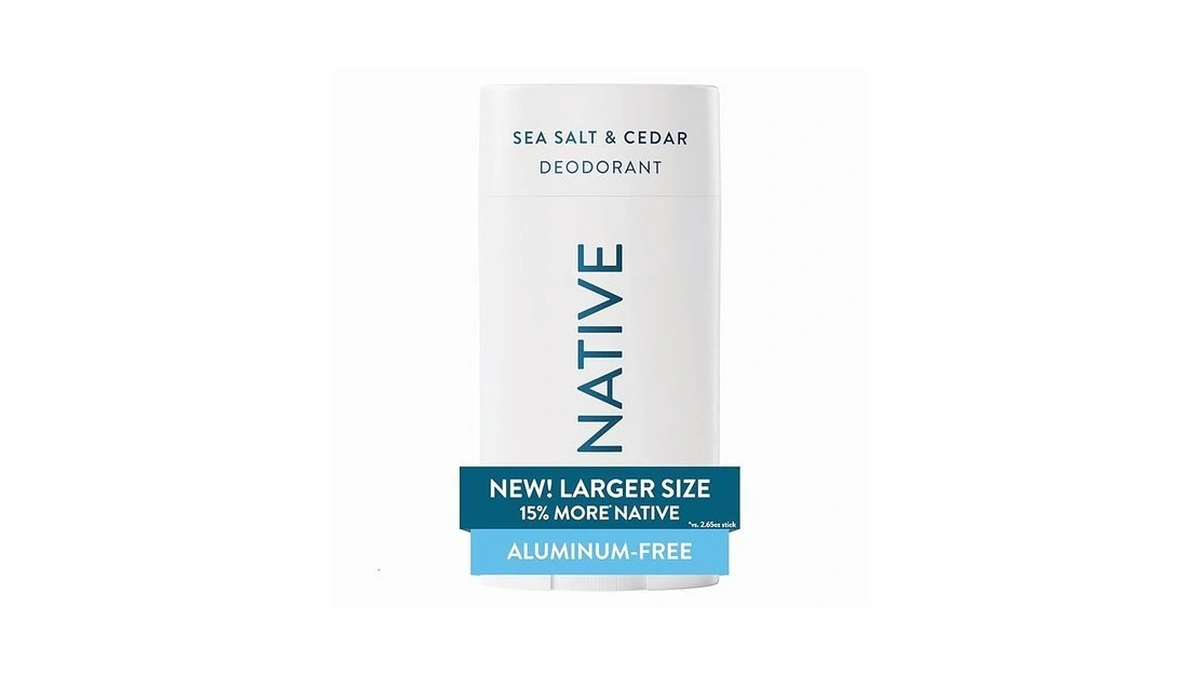Native Aluminum Free Deodorant, Sea Salt & Cedar, Large Size