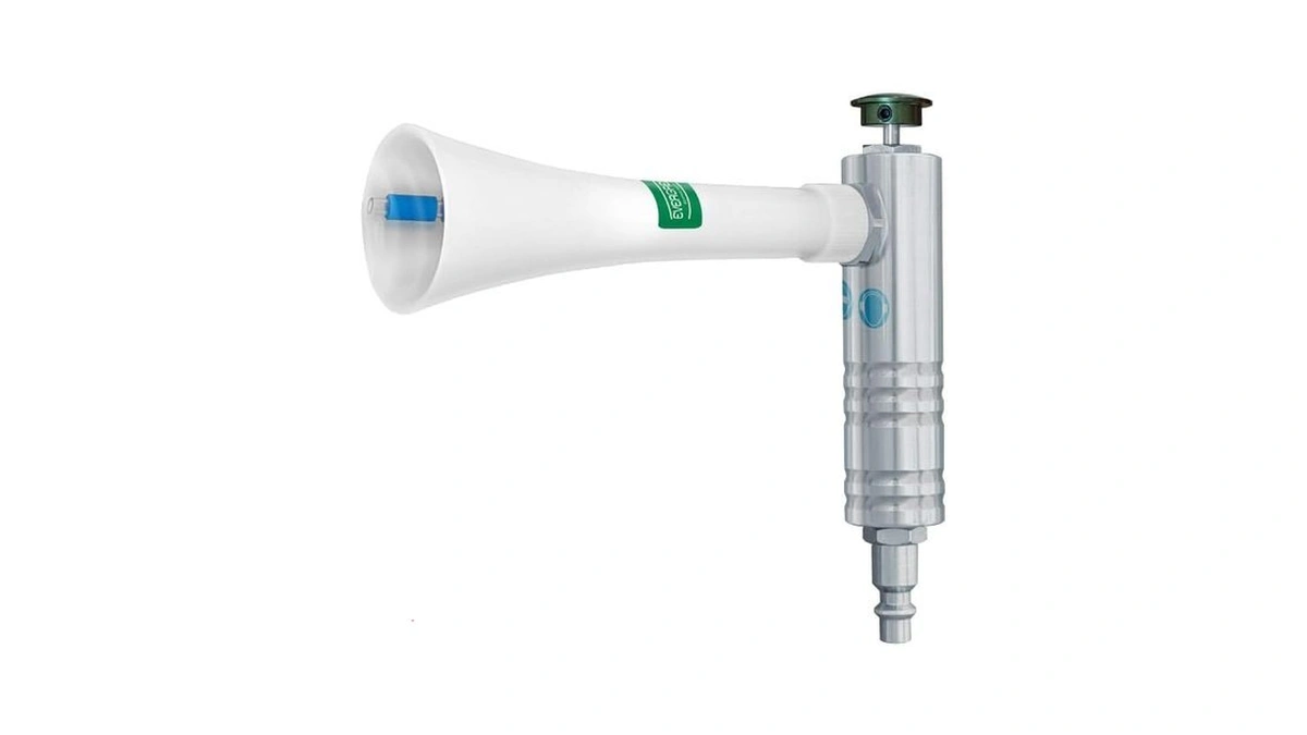 Nanoskin Evergreen Compact Mini Dual Action Pneumatic Cleaning Tool -