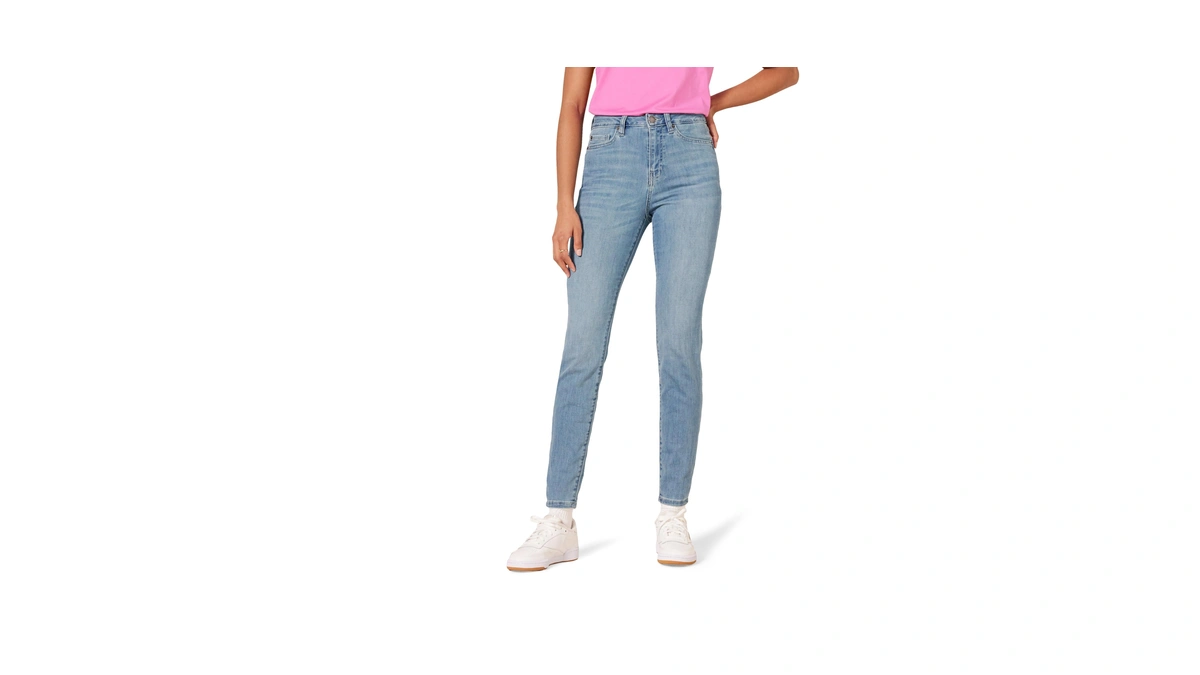 Amazon Essentials Women's High-rise Skinny Stretch Jeans - Discontinued Colors,
