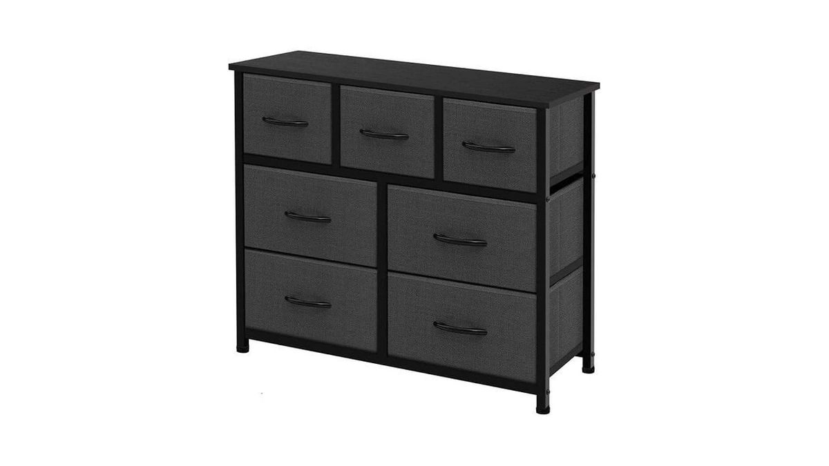 Azl1 Life Concept Storage Organizer 7-drawer Closet Shelves, Sturdy Steel