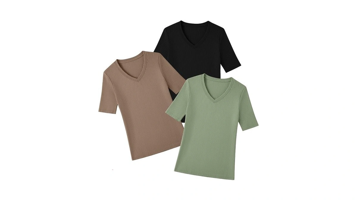 Lessonzoo 3 Pack Girls T Shirts 5-14 Years Tween Summer