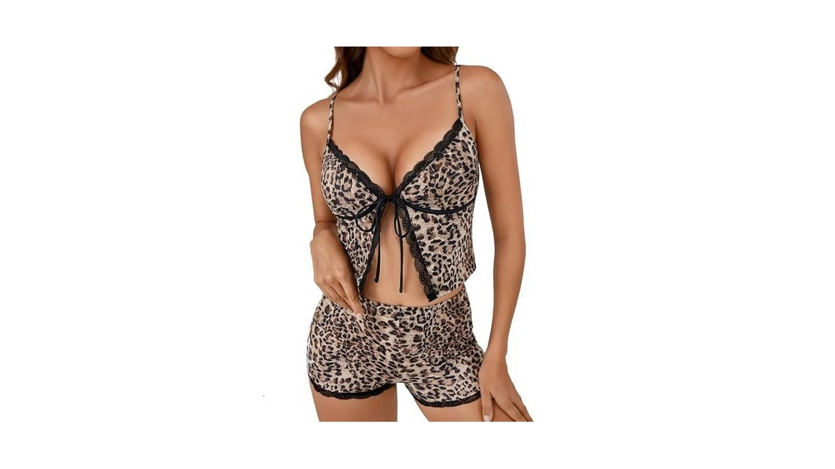 Kifoven Sexy Lingerie For Women Pajamas Set 2 Piece Lace
