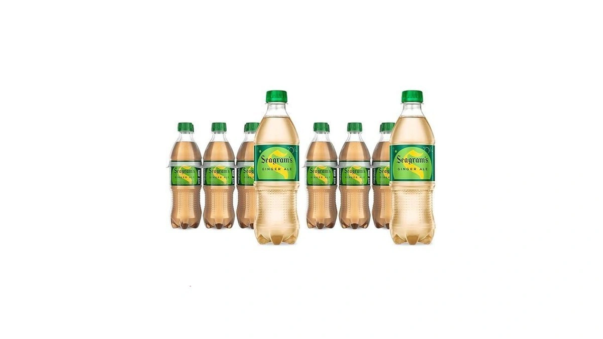 Seagrams Ginger Soda Soft Drinks, 16.9 Fl Oz, 12 Pack
