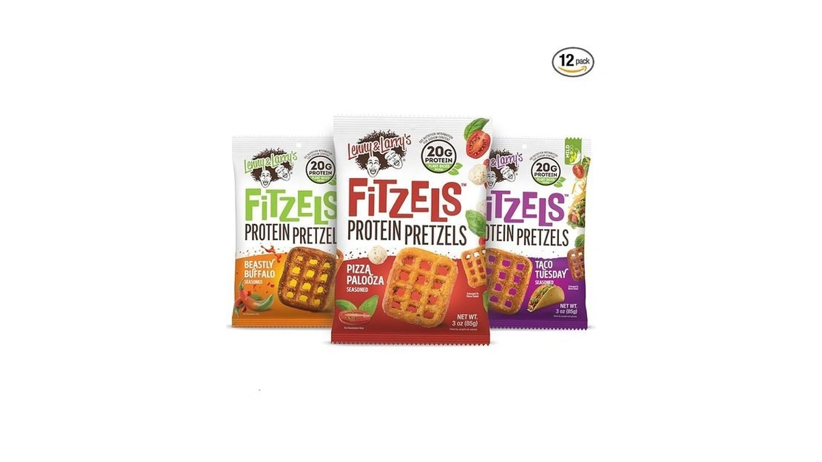 Lenny & Larry's Fitzels Protein Pretzels [game Day Variety Pack]