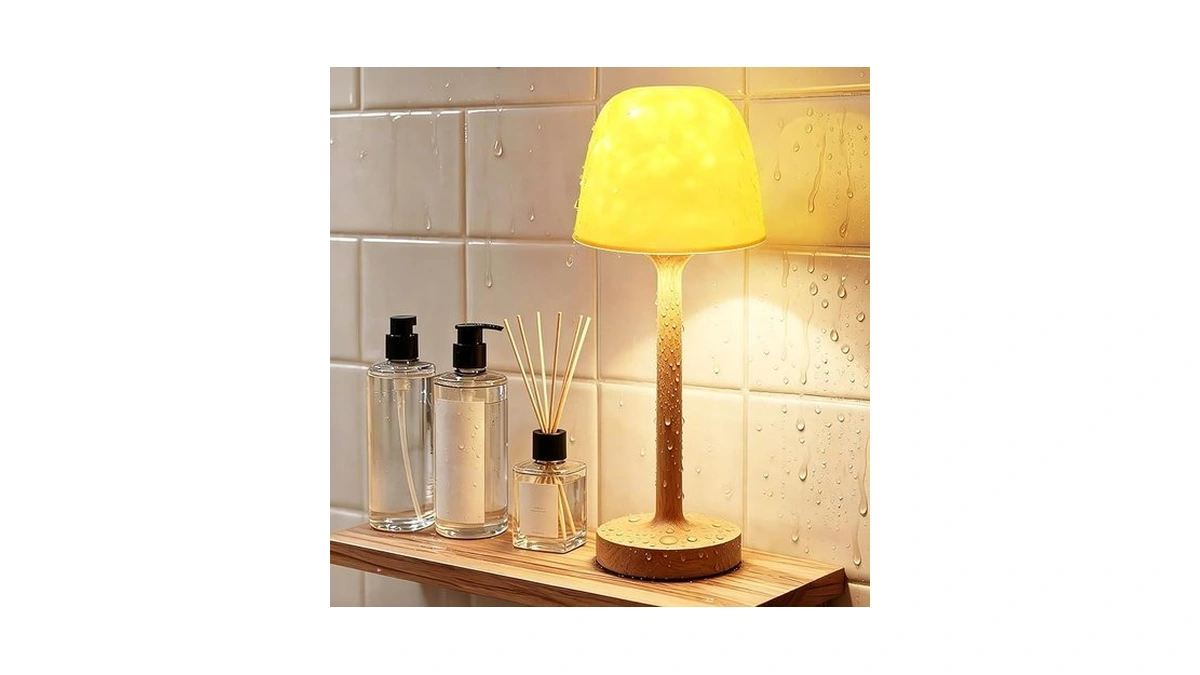 Seenlast Waterproof Spa-like Shower Lamp,16 Color Ocean Wave Projector Night