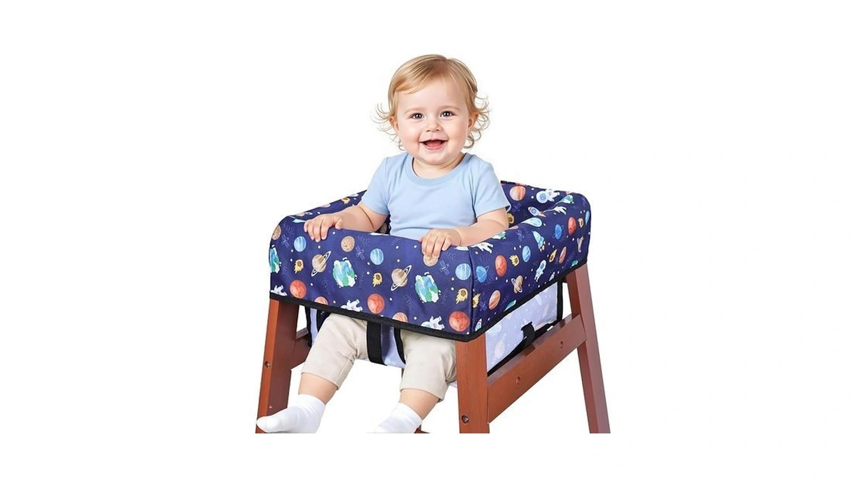 High Chair Cover, Baby High Chair Cover For Restaurants, Waterproof
