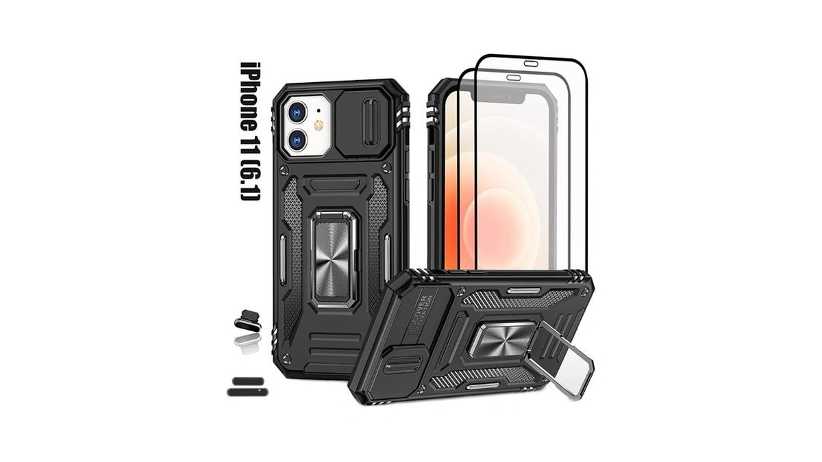 Lmdamz Heavy Duty Case For Apple Iphone 11, Military Grade