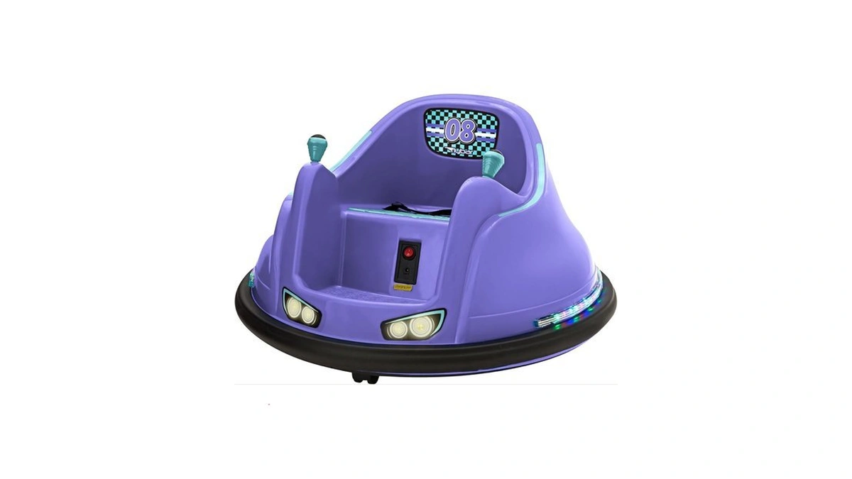Flybar Funpark 6v Bumper Car For Toddlers, Kids Bumper Car,