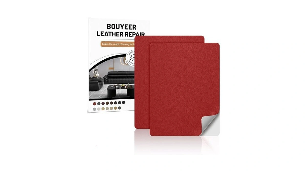 Bouyeer Leather Repair Patch Tape Kit,self Adhesive Leather Repair For