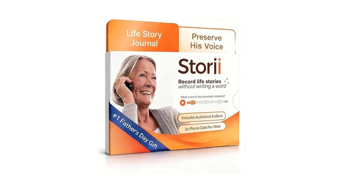 Storii - Record Your Life Story: Guided Voice Journal &