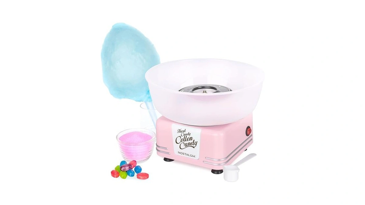 Nostalgia Countertop Cotton Candy Machine β Use Normal Or Sugar-free