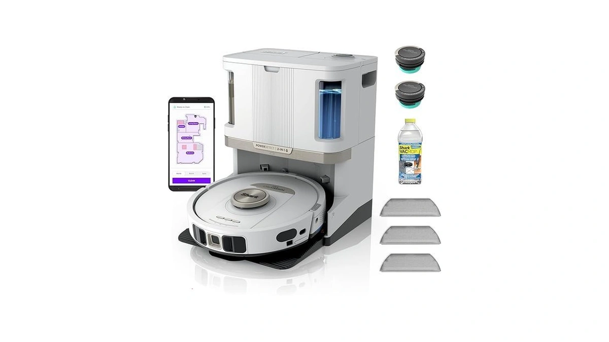 Shark Powerdetect | 2-in-1 Robot Vacuum & Mop For Carpets