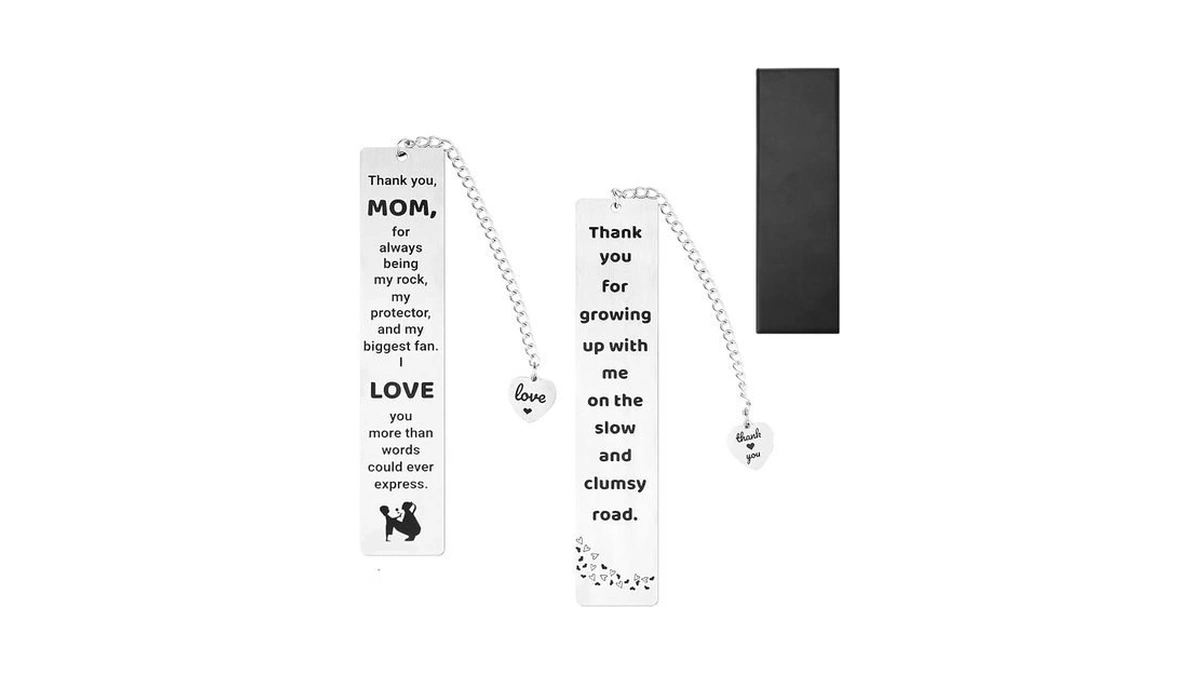 2pcs Mom Bookmarks, Mothers Day Bookmarks Gifts, Happy Mom Birthday