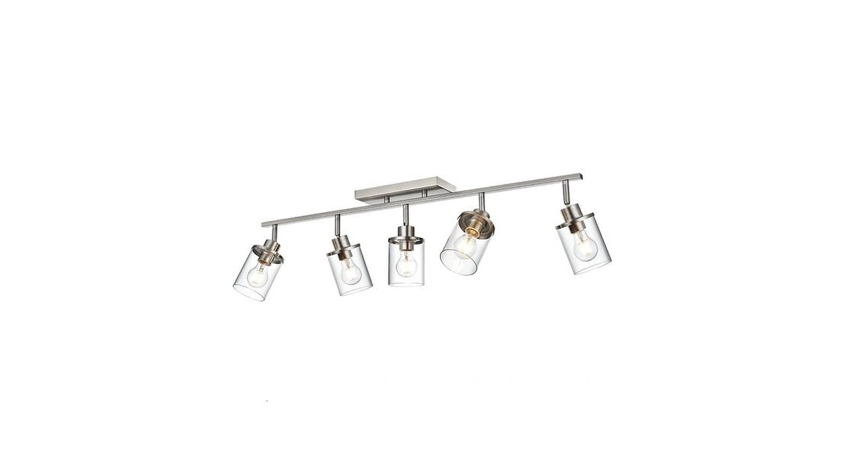 Amazon : Queeuq 5 Lights Kitchen Track Light Fixt