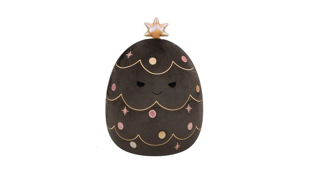 Squishmallows Original 20in Ulysses The Black Christmas Tree – Official
