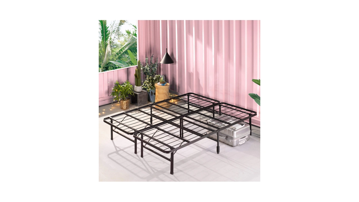 Zinus Smartbase Tool-free Assembly Mattress Foundation, 14 Inch Metal Platform