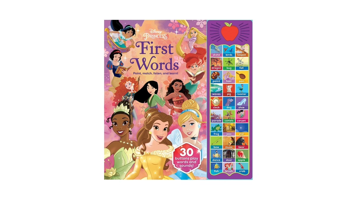 Disney Princess Cinderella, Moana, Rapunzel, And More! - First Words: