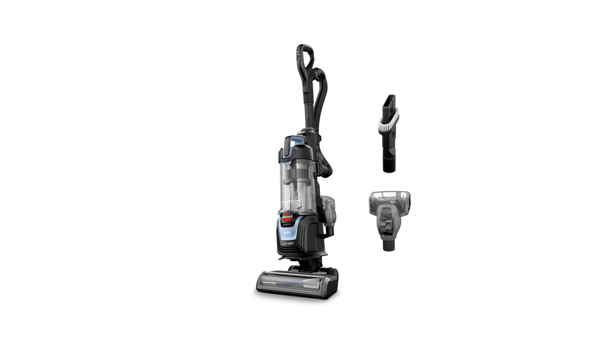 Bissell Pet Hair Eraser Allergen Lift-off With Powerful Suction, Hepa,