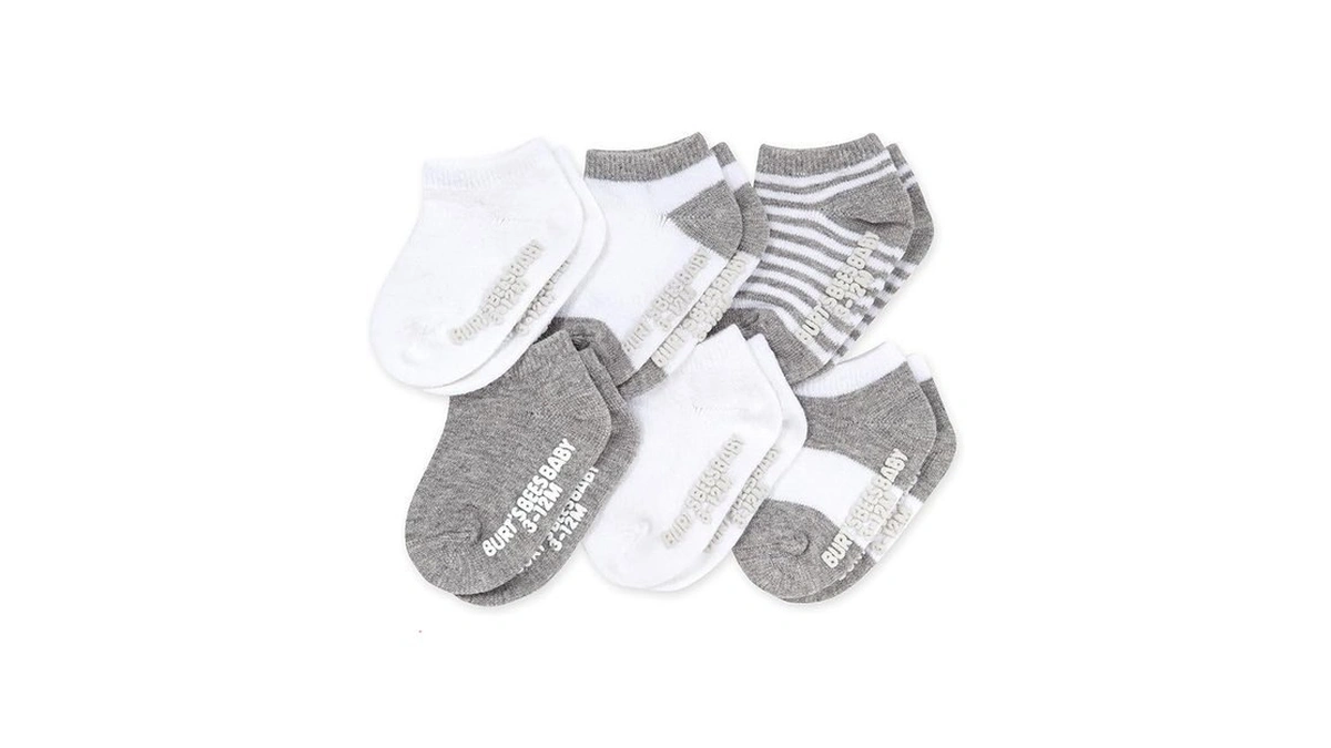 Burt's Bees Baby Baby Socks Ankle Or Crew Height Made