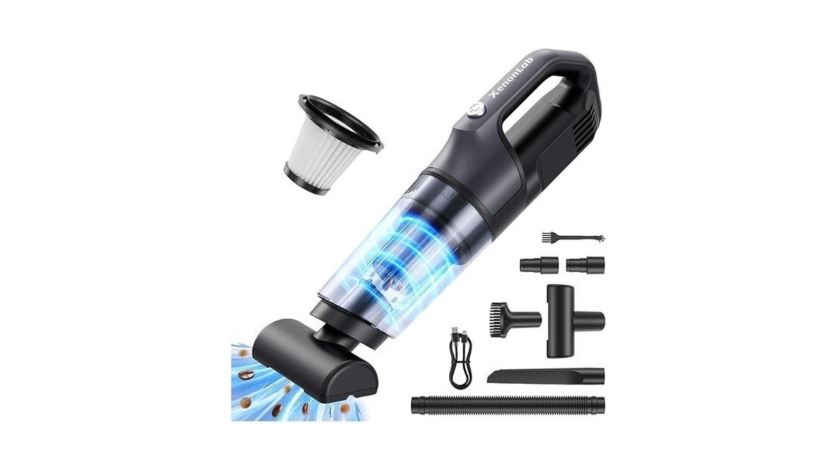 Xenonlab Handheld Vacuum Cordless 1.1 Pounds Car Vac 10000pa Hand