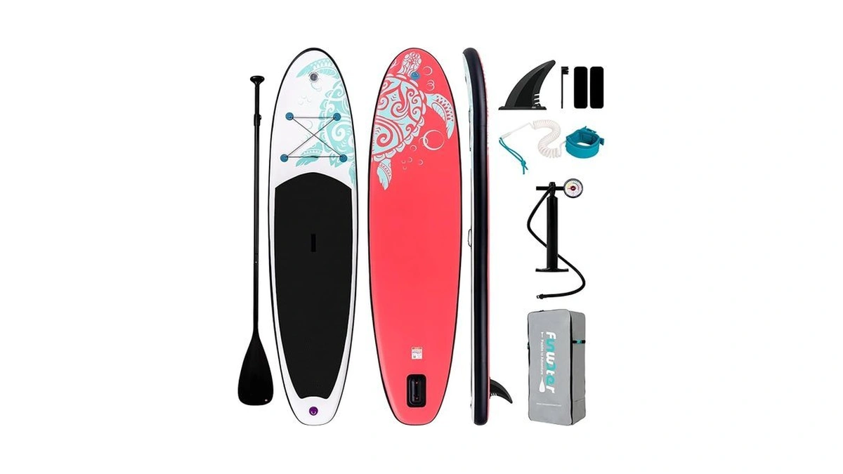 Funwater Inflatable Stand Up Paddle Board With Premium Sup Paddleboard