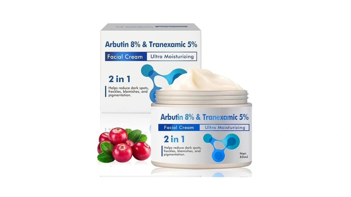 Pasobass Arbutin 8% + 5% Tranexamic Acid Cream, Facial Cream