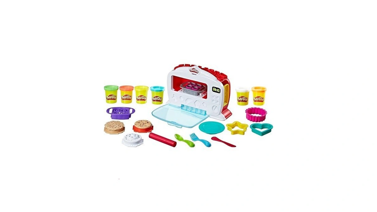 Play-doh Kitchen Creations Magical Oven Play Food Set For Kids